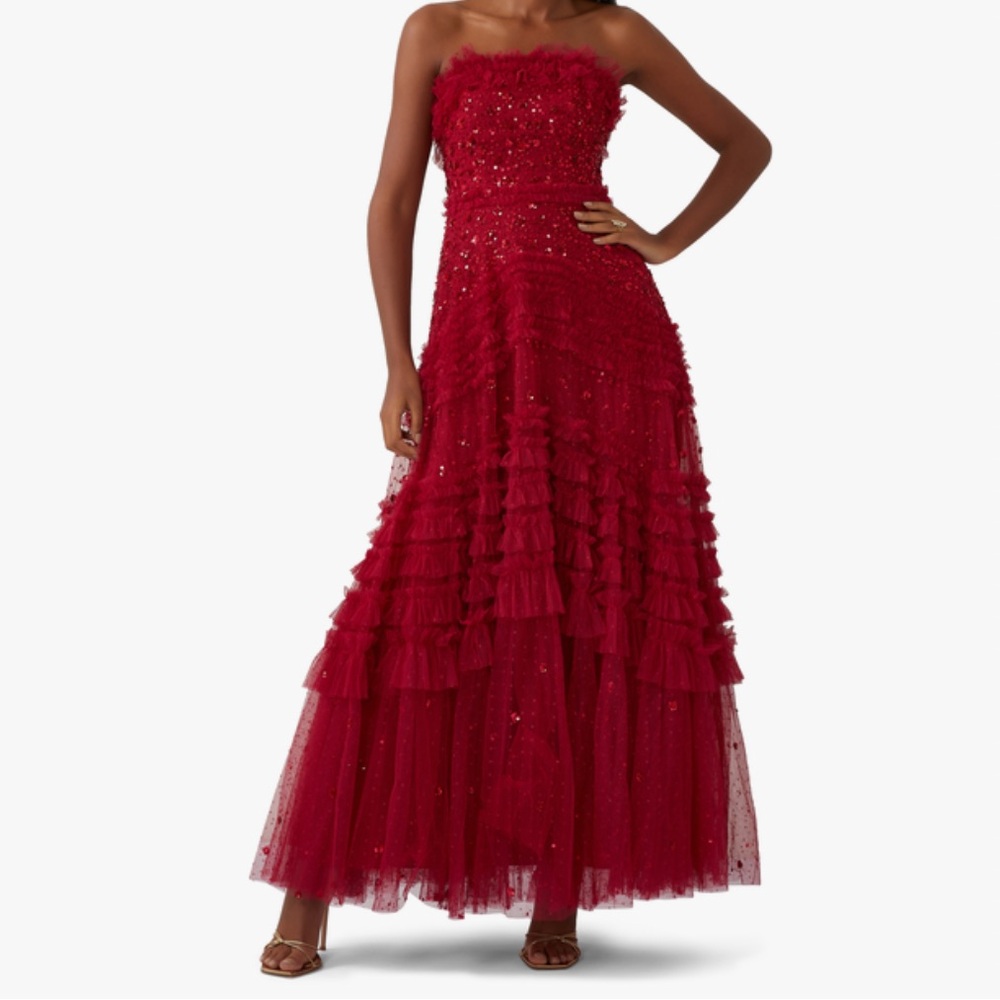 Needle and Thread Strapless Gown
